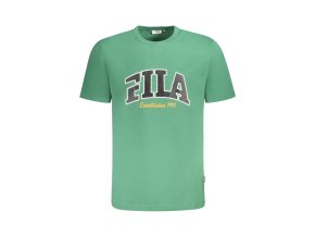 Fila Perfektné Pánske Tričko Krátky Rukáv Zelená (Veľkosť S, Farba zelená)