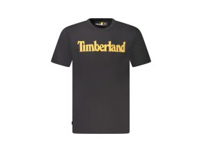 Timberland Perfektné Pánske Tričko Krátky Rukáv Čierna (Veľkosť S, Farba čierna)
