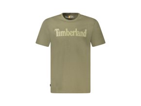 Timberland Perfektné Pánske Tričko Krátky Rukáv Zelená (Veľkosť S, Farba zelená)