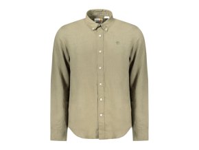 Timberland Štýlová Pánska Košeľa Zelená
