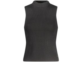 GUESS JEANS Perfektný Dámsky Top Čierna