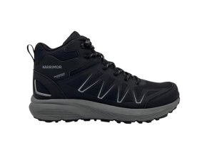 Pánske Turistické stredne vysoké Topánky Karrimor Bamford čierna