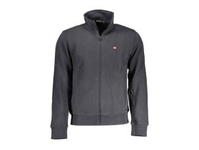 Pánska Mikina na zips Napapijri Čierna (Veľkosť S, Farba čierna)