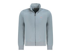 Pánska Mikina na zips Napapijri Šedá (Veľkosť S, Farba šedá)