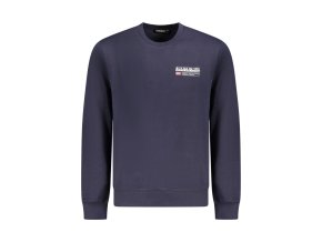 Pánska Mikina bez zipsu Napapijri Modrá (Veľkosť S, Farba modrá)