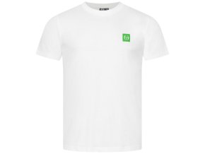 Sergio Tacchini Perfektné Pánske Tričko Krátky Rukáv Biela