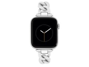 Nine West remienok plastový biely, pre Apple Watch 42-45 mm