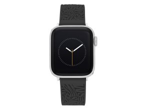 Steve Madden Silikónový remienok čierny pre Apple Watch 38/40/41 WS/1003BKSV384041