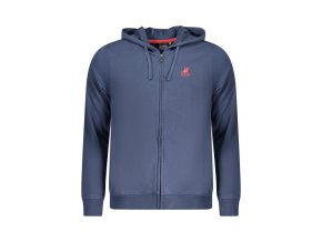 Pánska Mikina na zips U.S. GRAND POLO Modrá (Veľkosť S, Farba modrá)