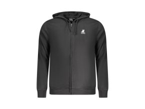 Pánska Mikina na zips U.S. GRAND POLO Čierna (Veľkosť S, Farba čierna)