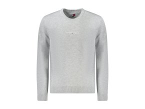 Tommy Hilfiger Štýlový Pánsky Pulóver Šedá (Veľkosť M, Farba šedá)