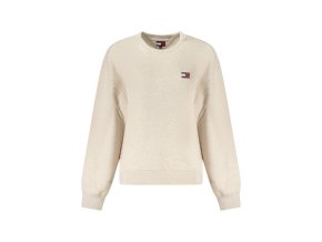 Dámska Mikina bez zipsu Tommy Hilfiger Béžová (Veľkosť XS, Farba Bežová)