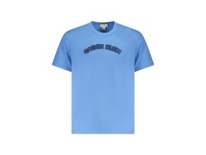 Calvin Klein Perfektné Pánske Tričko Krátky Rukáv Svetlo modrá (Veľkosť L, Farba modrá)