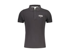 Pánska Polokošeľa ACCADEMIA MILITARE Čierna (Veľkosť S, Farba čierna)