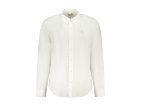 Timberland Štýlová Pánska Košeľa Biela (Veľkosť S, Farba Biela)