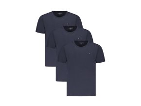 Tommy Hilfiger Perfektné Pánske Tričko Krátky Rukáv Modrá (Veľkosť S, Farba modrá)
