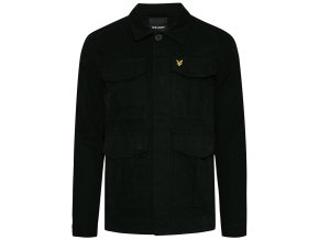 Lyle and Scott Perfektná Pánska Bunda Čierna