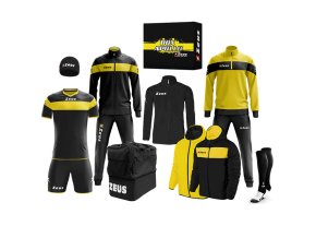 Zeus Zeus Apollo Football Kit Teamwear Box 12 kusov čierna žltá