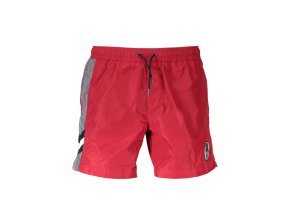 KARL LAGERFELD BEACHWEAR Perfektné Pánske Plavky Červená (Veľkosť S, Farba červená)