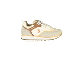 U.S. POLO ASSN. Us Polo Assn športová obuv pre deti béžová (Veľkosť 27, Farba Bežová)
