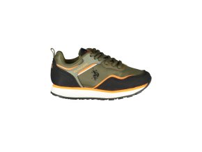 U.S. POLO ASSN. Detská športová obuv Us Polo Assn Green (Veľkosť 27, Farba zelená)