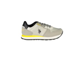 U.S. POLO ASSN. Us Polo Assn športová obuv pre deti sivá (Veľkosť 27, Farba šedá)