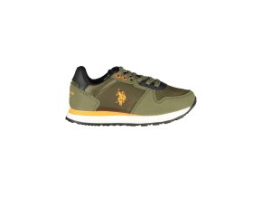 U.S. POLO ASSN. Detská športová obuv Us Polo Assn Green (Veľkosť 27, Farba zelená)