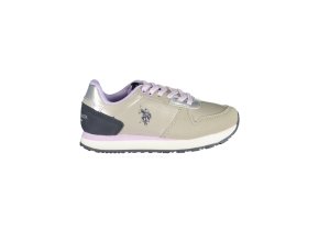 U.S. POLO ASSN. Us Polo Assn športová obuv pre deti strieborná (Veľkosť 27, Farba Strieborná)