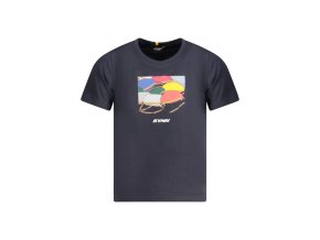 K-WAY K Way Tričko s krátkym rukávom Detské modré (Veľkosť 6A, Farba modrá)