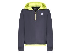 K-WAY K Way Detská mikina bez zipsu Blue (Veľkosť 12A, Farba modrá)