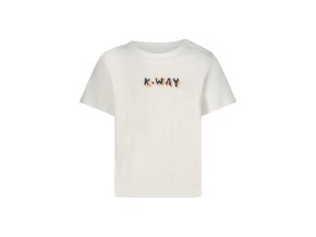 K-WAY K Way Tričko s krátkym rukávom Detské biele (Veľkosť 3-6M, Farba Biela)