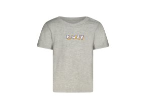 K-WAY K Way Tričko s krátkym rukávom Detská sivá (Veľkosť 12M, Farba šedá)