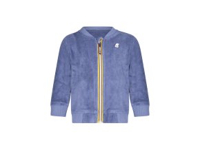 K-WAY K Way Mikina so zipsom Baby Blue (Veľkosť 12M, Farba modrá)