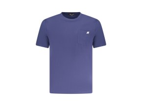 K-WAY Perfektné Pánske Tričko Krátky Rukáv Modrá (Veľkosť S, Farba modrá)