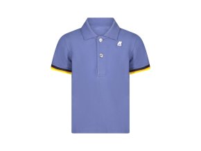 K-WAY K Way Polo s krátkym rukávom Junior Blue (Veľkosť 24M, Farba modrá)