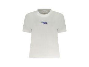 Calvin Klein Perfektné Dámske Tričko Krátky Rukáv Biela (Veľkosť L, Farba Biela)