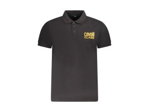 Pánska Polokošeľa CAVALLI CLASS čierna (Veľkosť S, Farba čierna)