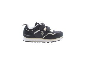 U.S. POLO BEST PRICE Us Polo Best Price Detská športová obuv Black (Veľkosť 29, Farba čierna)
