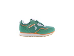 U.S. POLO BEST PRICE Us Polo Best Price Detská športová obuv Green (Veľkosť 39, Farba zelená)