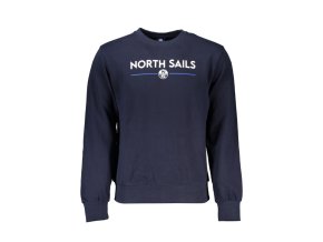 North Sails Perfektná Pánska Mikina Modrá (Veľkosť M, Farba modrá)