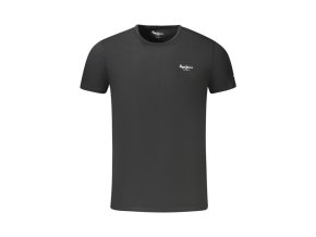 Pepe Jeans Perfektné Pánske Tričko Krátky Rukáv Čierna (Veľkosť S, Farba čierna)