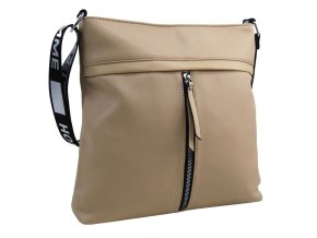 crossbody damska kabelka bezove hneda