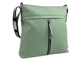 crossbody damska kabelka nh8164 pistaciove zelena