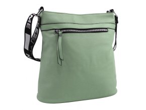 crossbody damska kabelka nh8163 pistaciove zelena