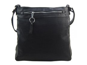 velka damska crossbody kabelka d5580 cerna 1
