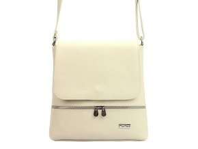 kozena damska crossbody kabelka miamore 01 023 cream