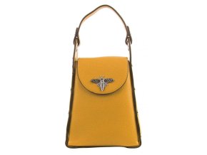 crossbody damska kabelka 2048 zluta