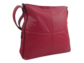 velka crossbody damska kabelka 47 mh cervena 1