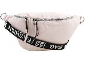 damska ledvinka fashion bag v6266 svetle kremova