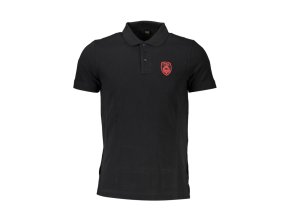 Pánska Polokošeľa CAVALLI CLASS Čierna (Veľkosť 2XL, Farba čierna)